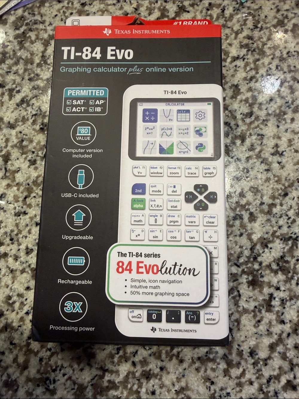 Ti-84 EVO Graphing Calculator Brand new